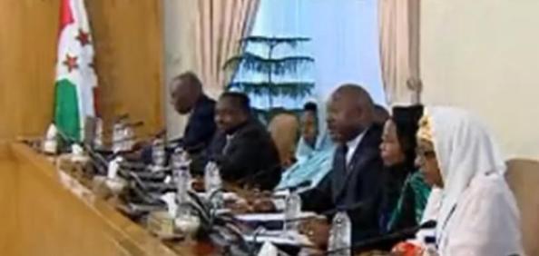 Drapeau du Burundi transformation en drapeau islamique