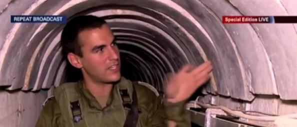 tunnel ciment israel gaza